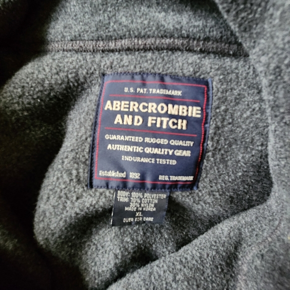 Abercrombie & Fitch Fleece Vest XL - Picture 2 of 3